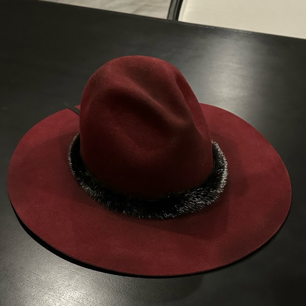 Kemo Sabe red/burgundy beaver hat